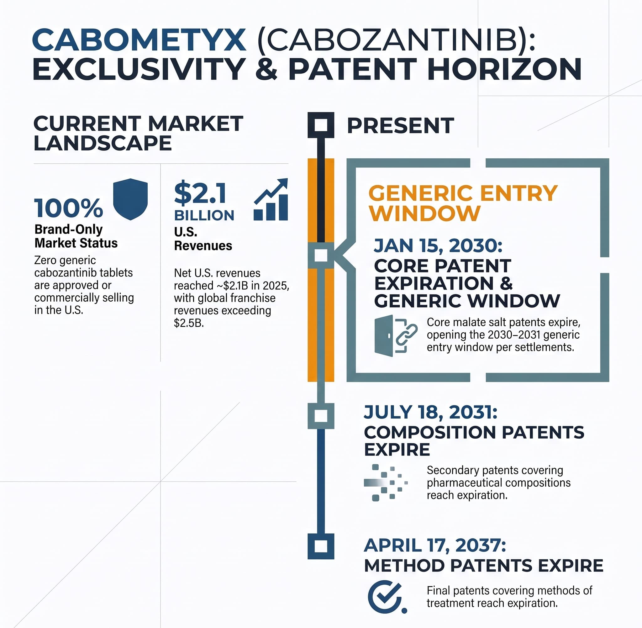Cabometyx (cabozantinib): The 2030-2031 Generic Opportunity Window
