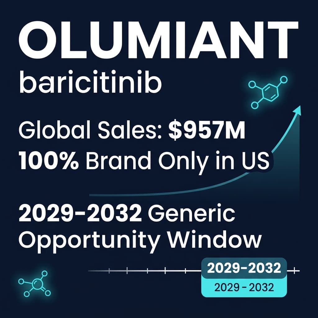 Olumiant (baricitinib): The 2029-2032 Generic Opportunity Window